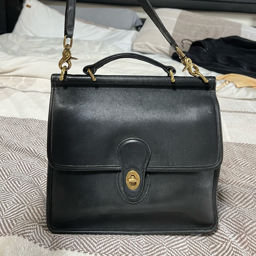 Vintage Coach Traveler cross body